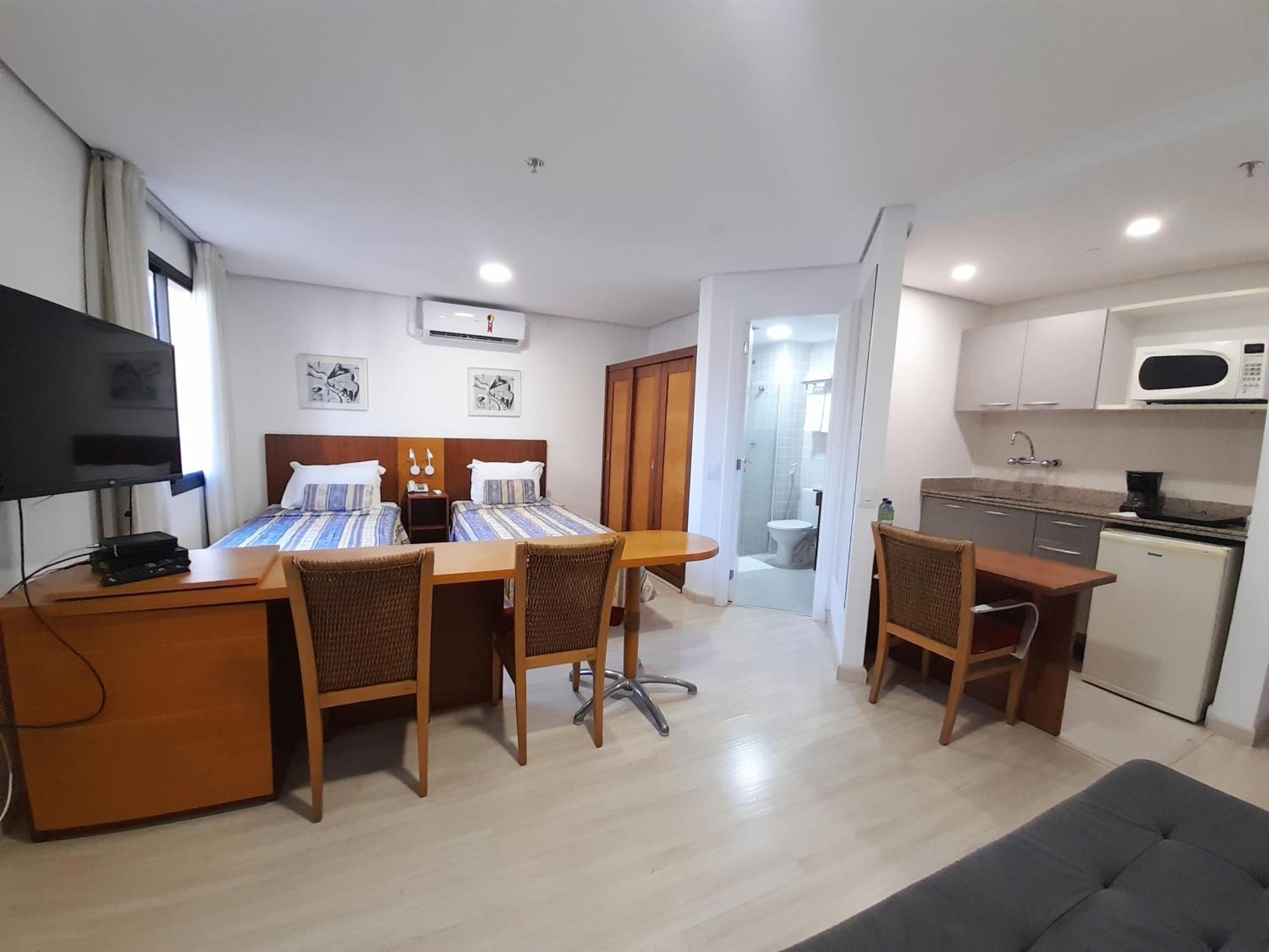 Hotel Excelente Flat Proximo Ao Shopping Ibirapuera